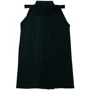 Hakama poliéster-algodón negra