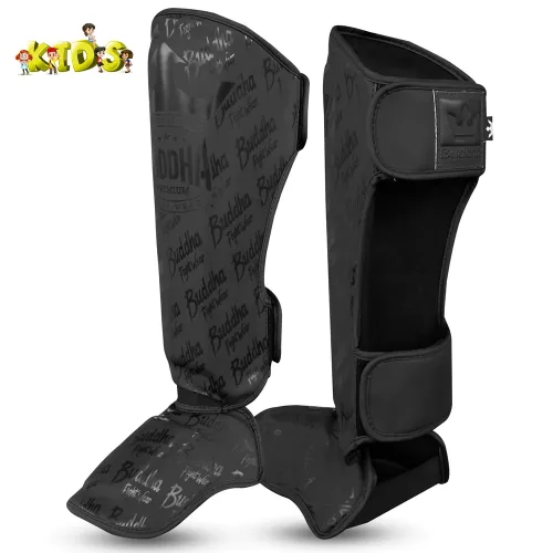 Espinilleras Infantiles Epic Negro Mate