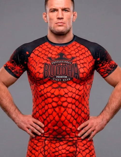 Rashguard Snake Red